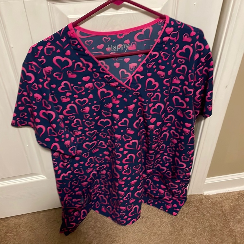 Cute scrub top